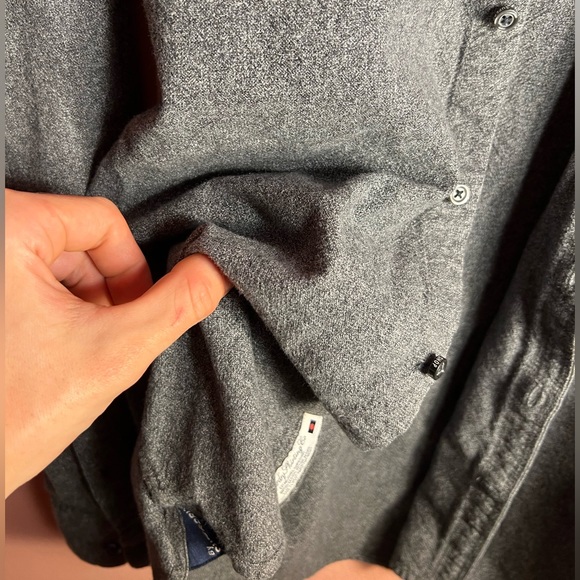 Superdry Grey Mens Flannel, size M fits S - Picture 3 of 4